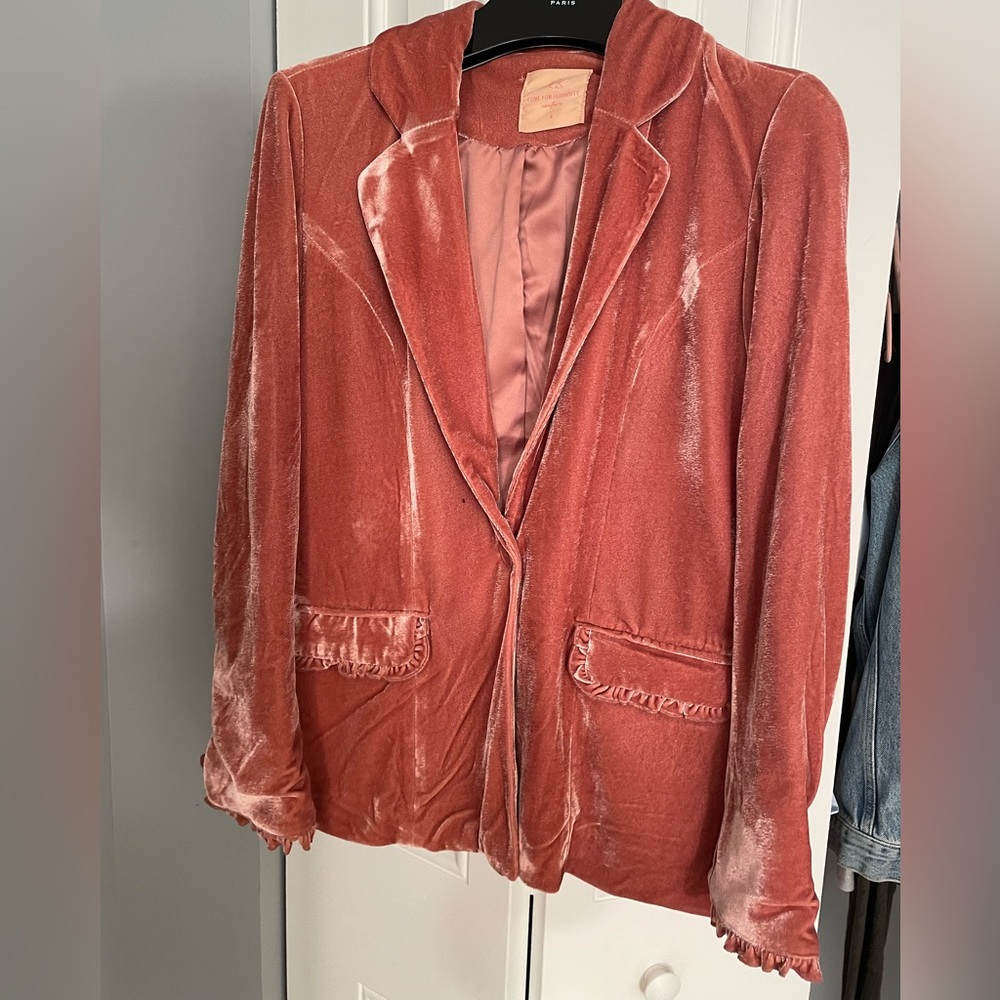 Velvet Blazer